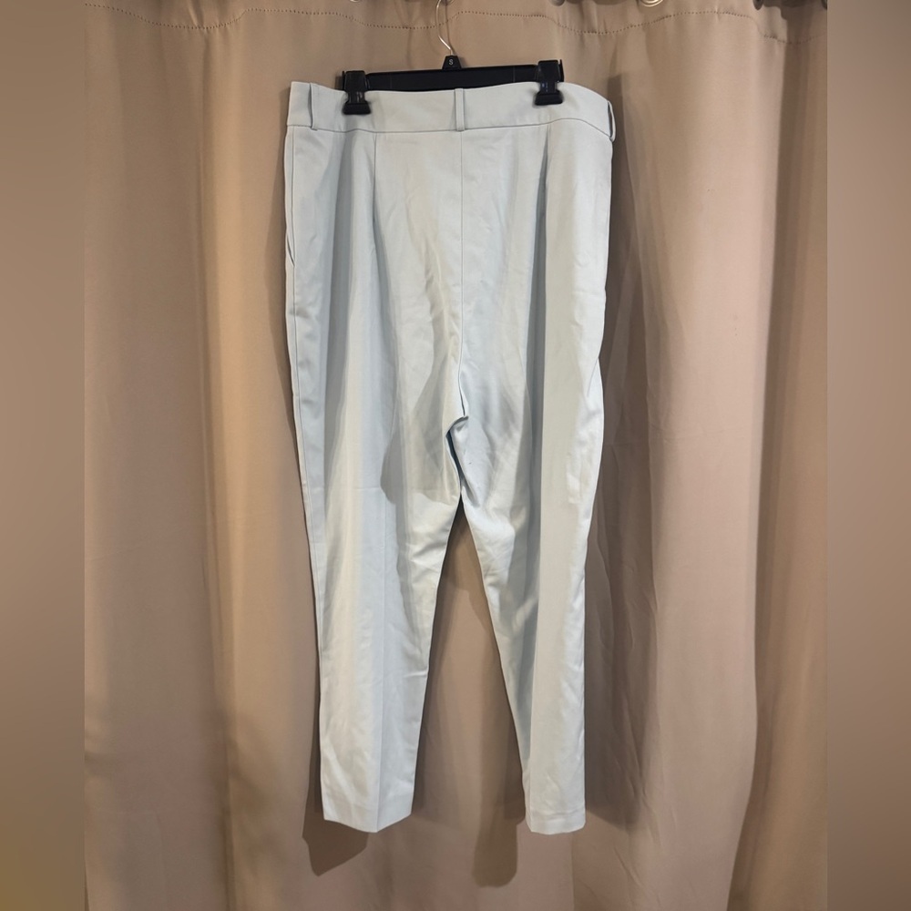 Alex Marie Light Blue Tailored Pants - Picture 3 of 5